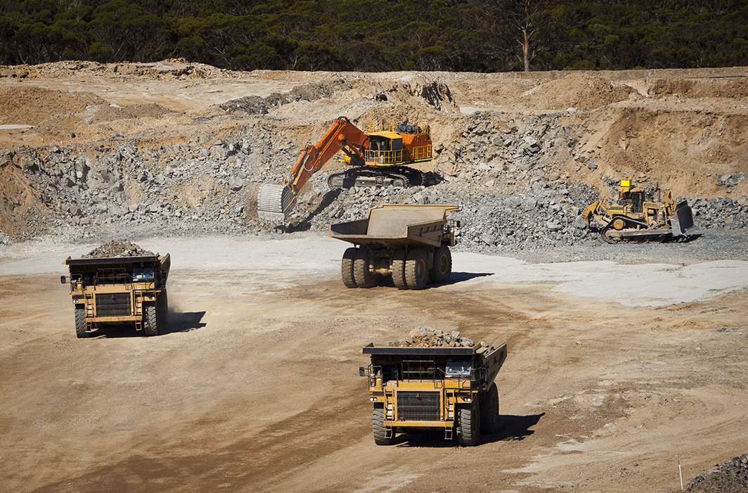 Lithium mining in Western Australia.